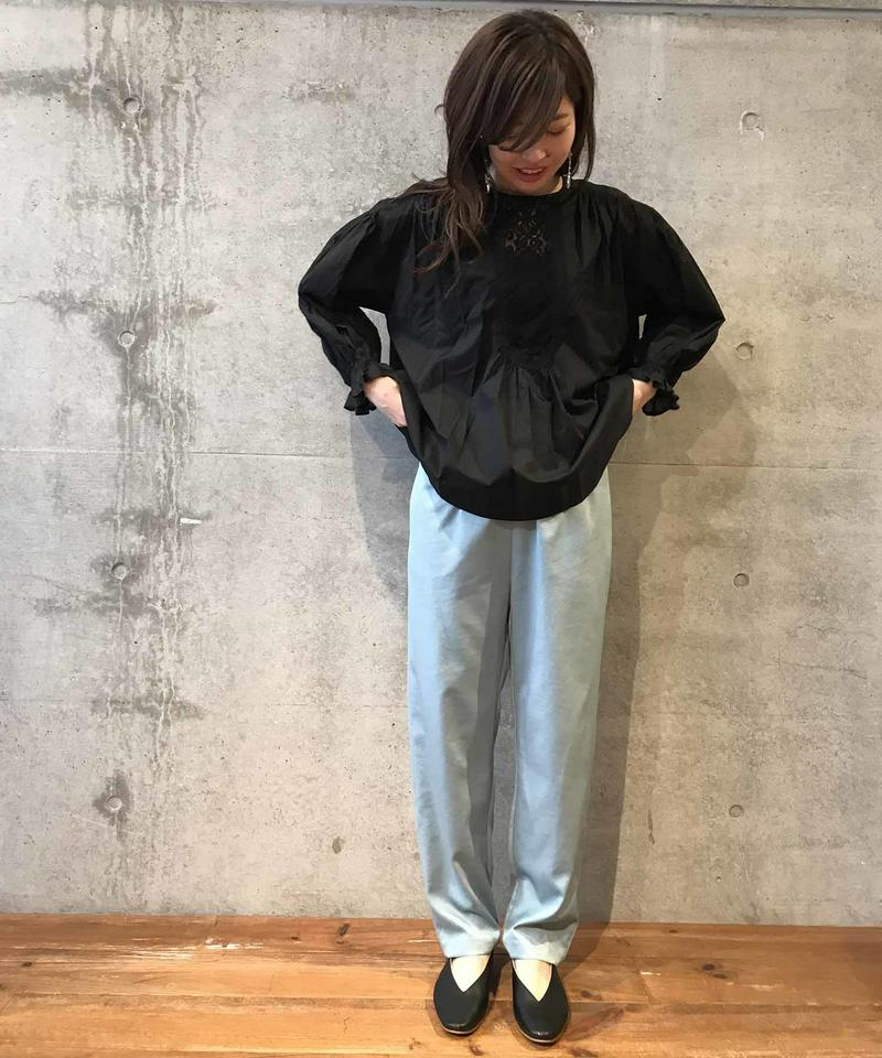 △○ストレッチサテン ヴィンテージスパッツパンツ