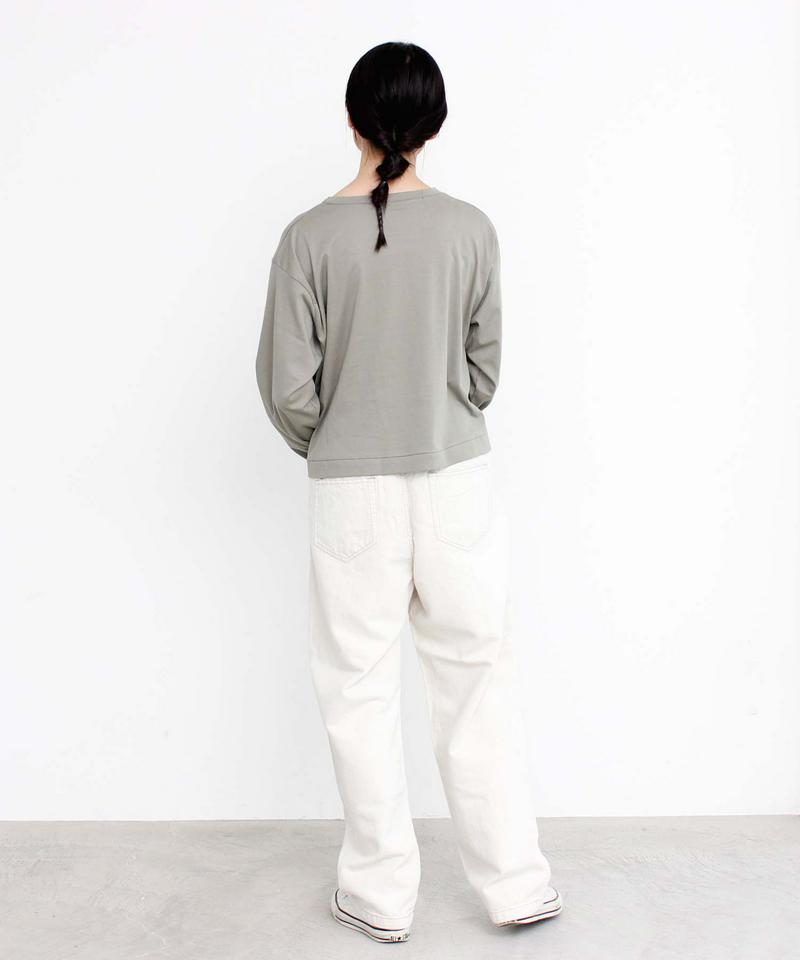 △10oz コットン/リネン キナリ デニムタックパンツ（caph troupe）