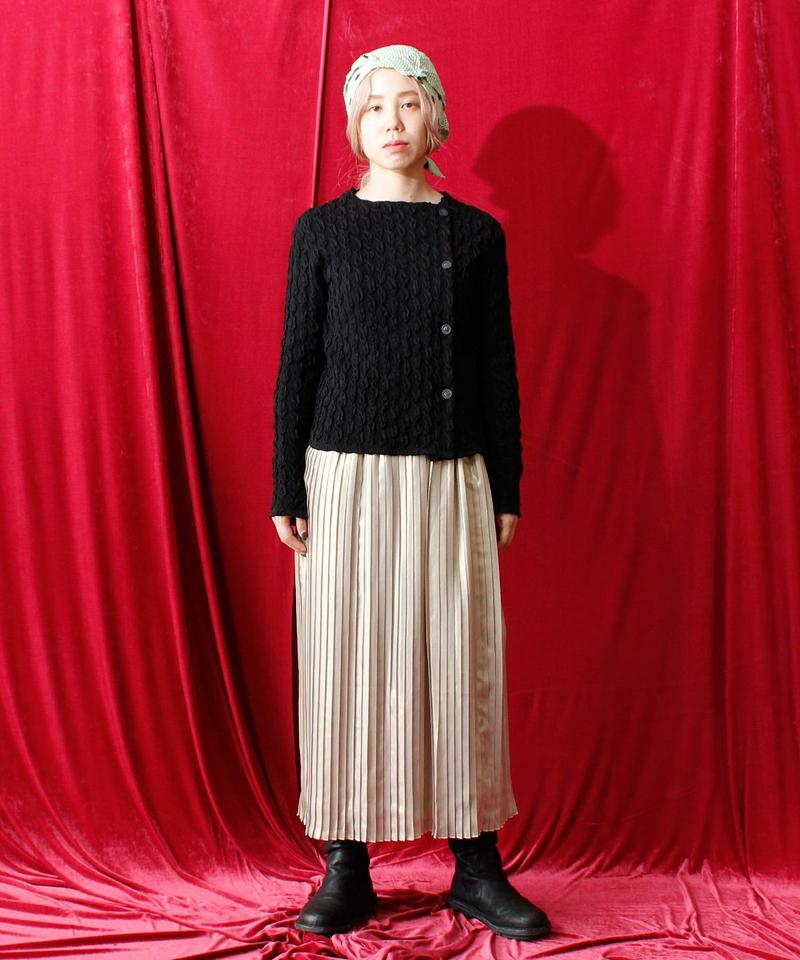 ○シャーリングジャガード2WAYカーディガン
