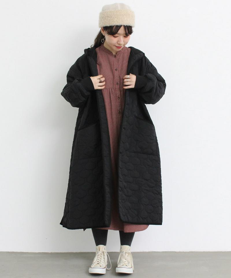 ○mat ミリタリーキルトフードコート