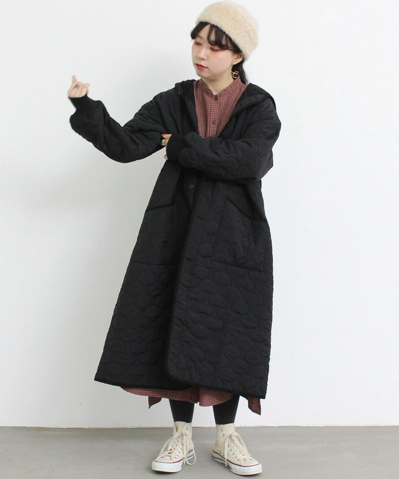 ○mat ミリタリーキルトフードコート