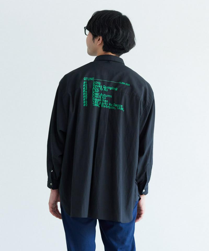 東郷清丸×caph バックプリントオーバーシャツ