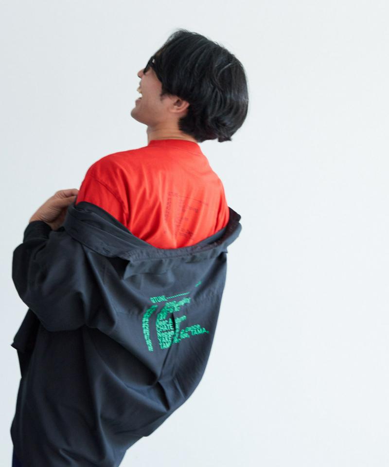 東郷清丸×caph バックプリントオーバーシャツ