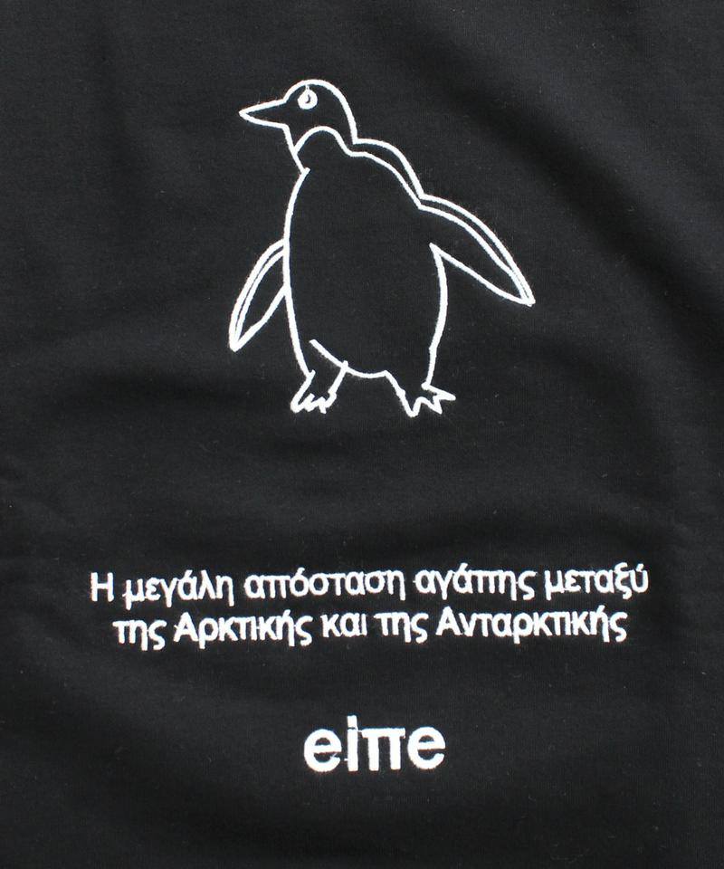 ○eiπe　「シロクマとペンギン」　クルーネックプルオーバー