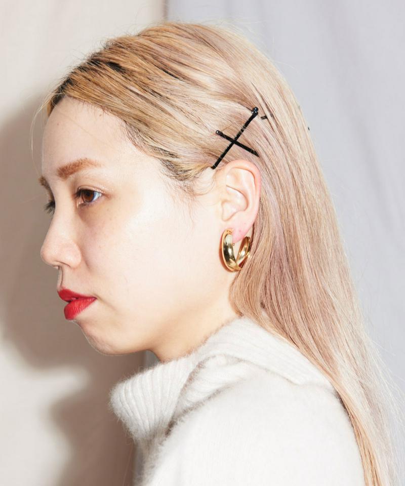 ○カーブリングイアリング
