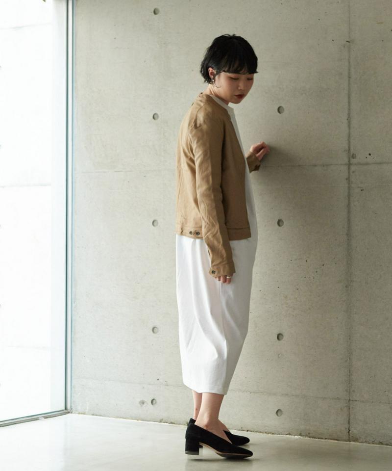 SHEEP LEATHERジップブルゾン