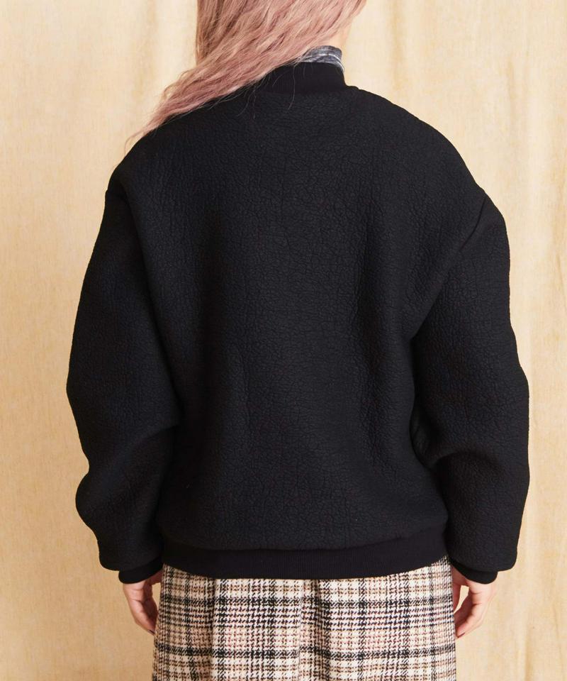 エレファント裏毛　ショートブルゾン