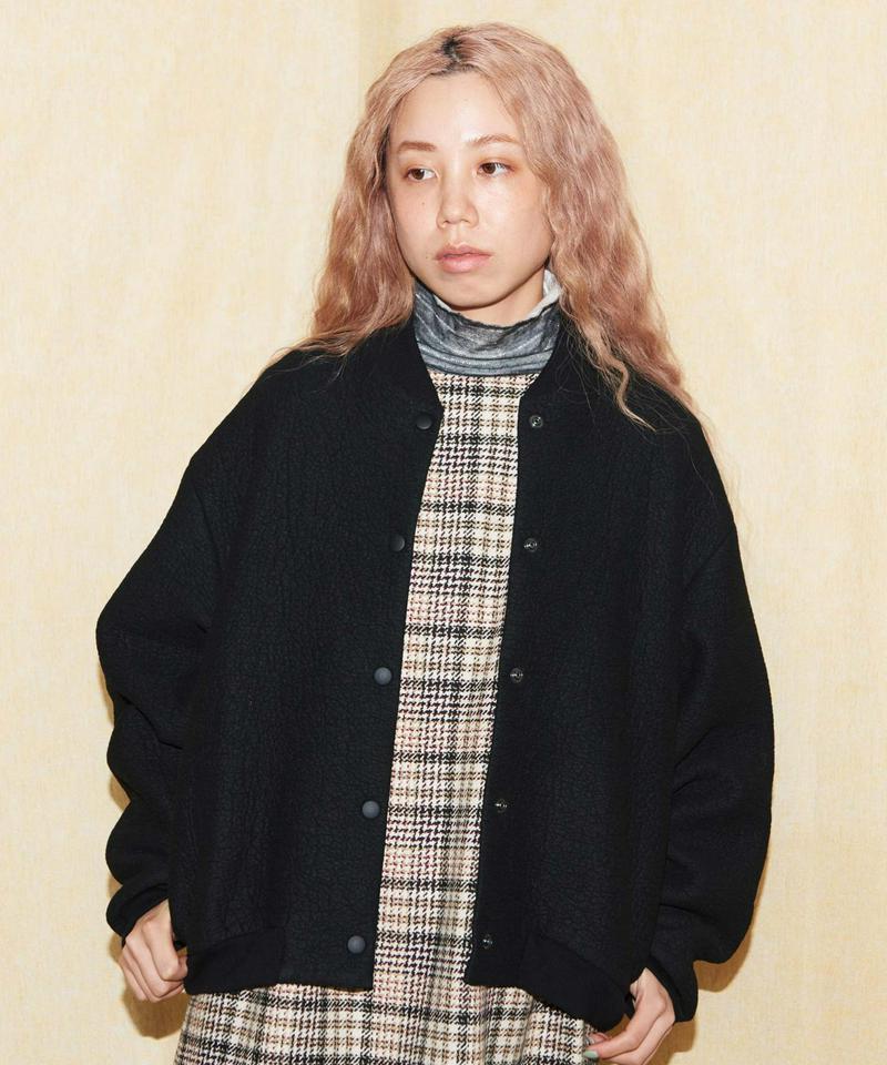 エレファント裏毛　ショートブルゾン