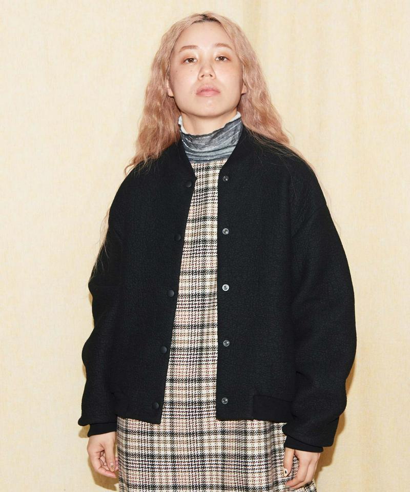 エレファント裏毛　ショートブルゾン