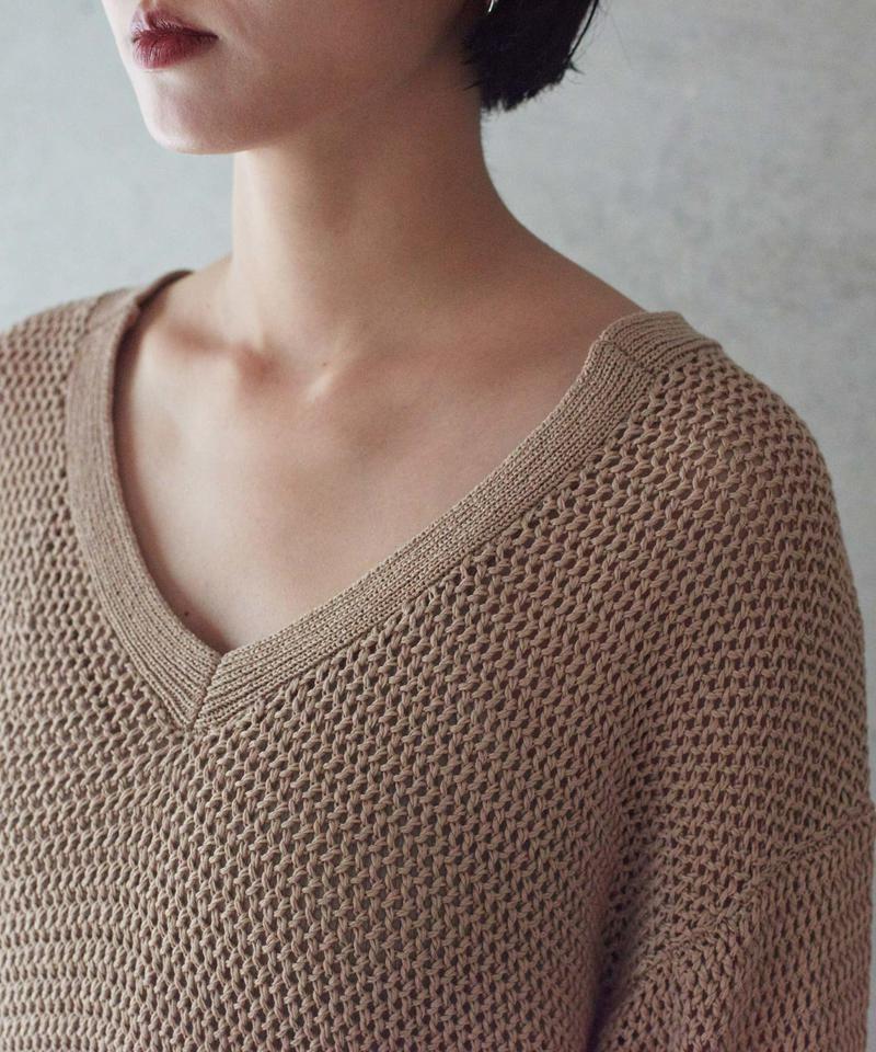 ●○COTTON LILY スキッパープルオーバー（nitca）