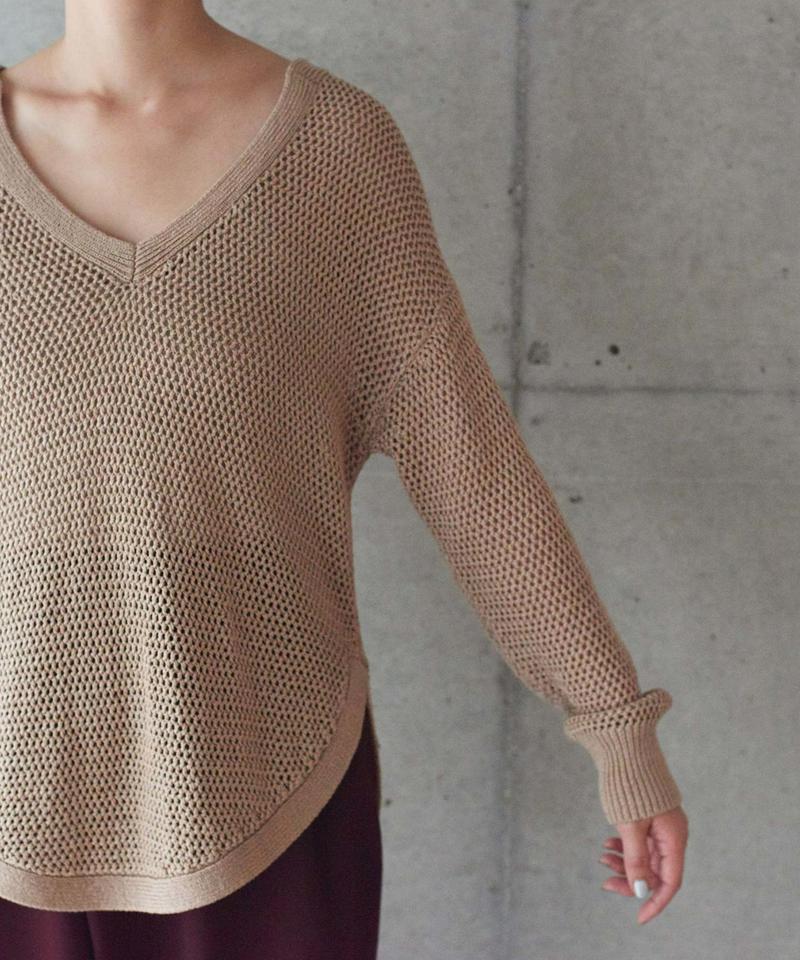 ●○COTTON LILY スキッパープルオーバー（nitca）