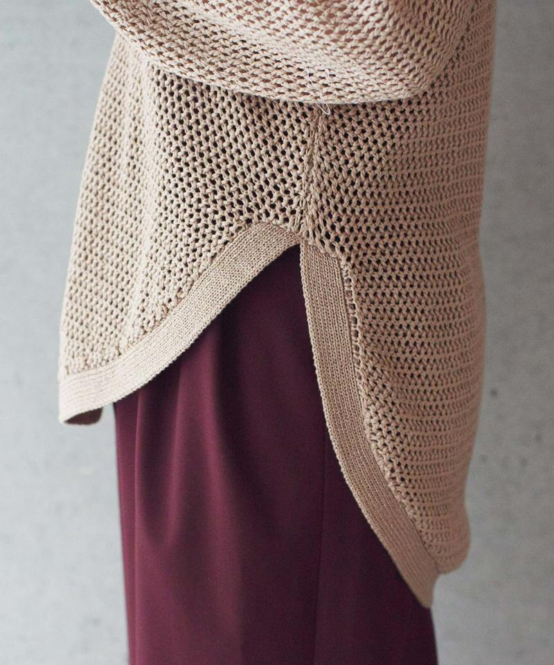 ●○COTTON LILY スキッパープルオーバー（nitca）