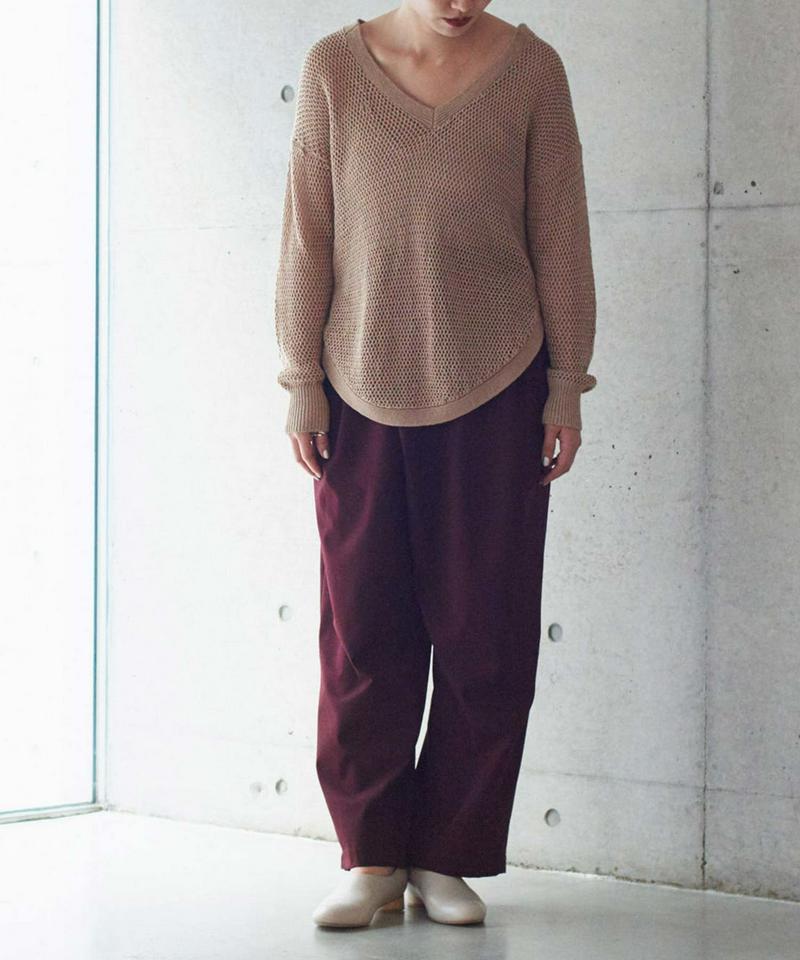 ●○COTTON LILY スキッパープルオーバー（nitca）