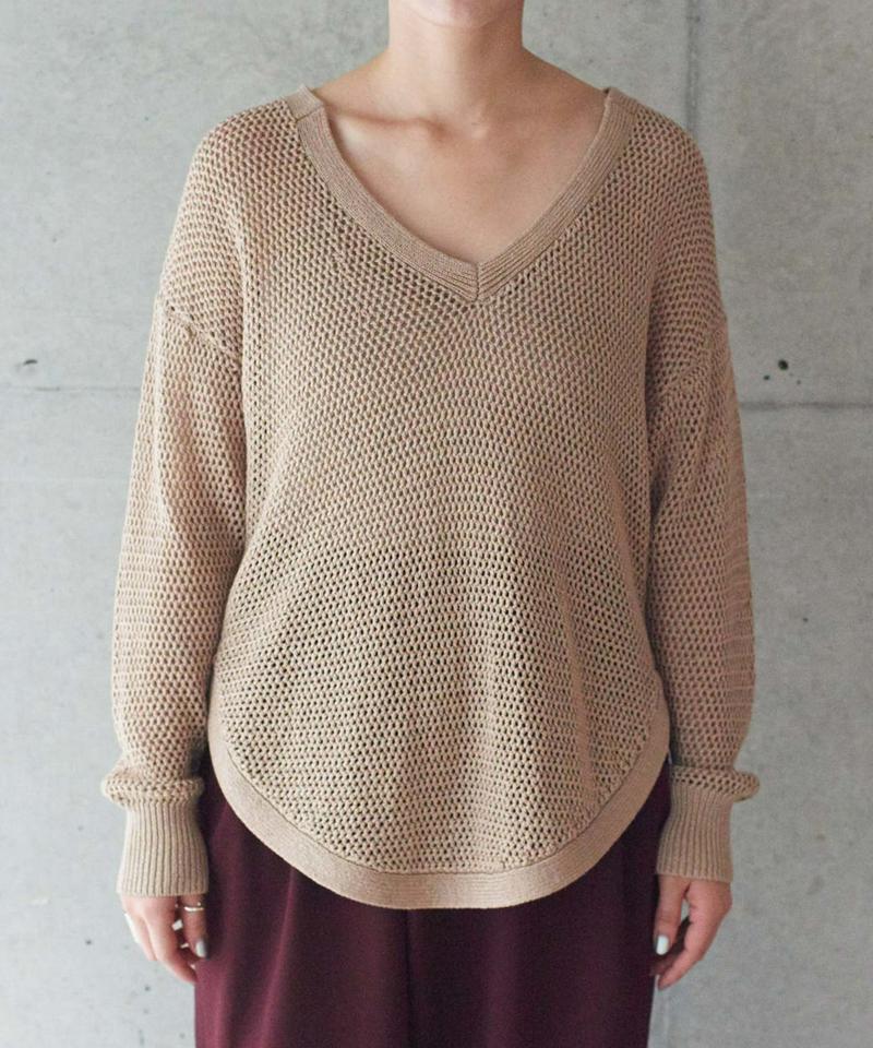 ●○COTTON LILY スキッパープルオーバー（nitca）