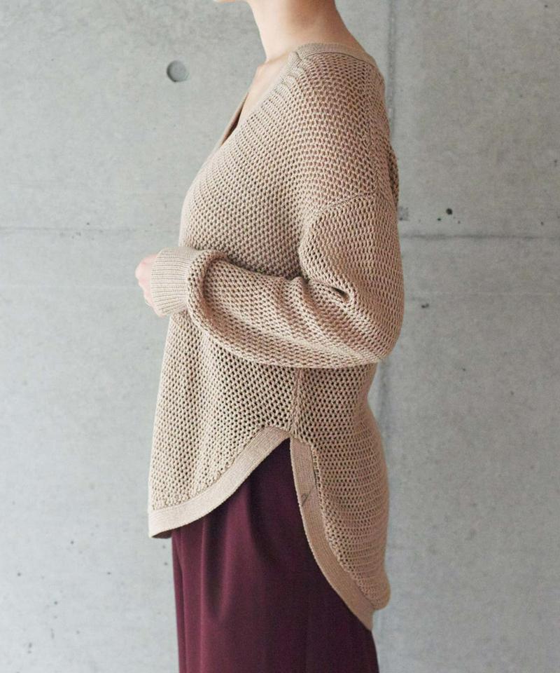 ●○COTTON LILY スキッパープルオーバー（nitca）