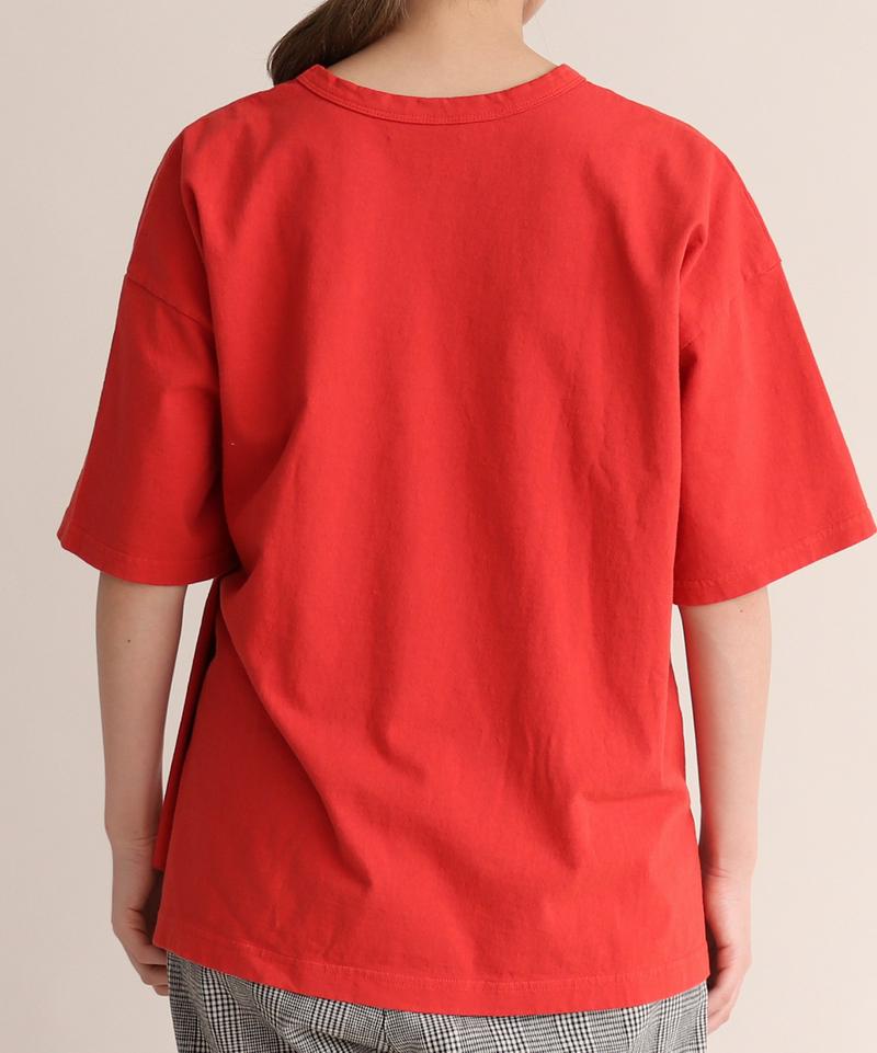 mat　USA18/－製品染め　クルーネックTシャツ