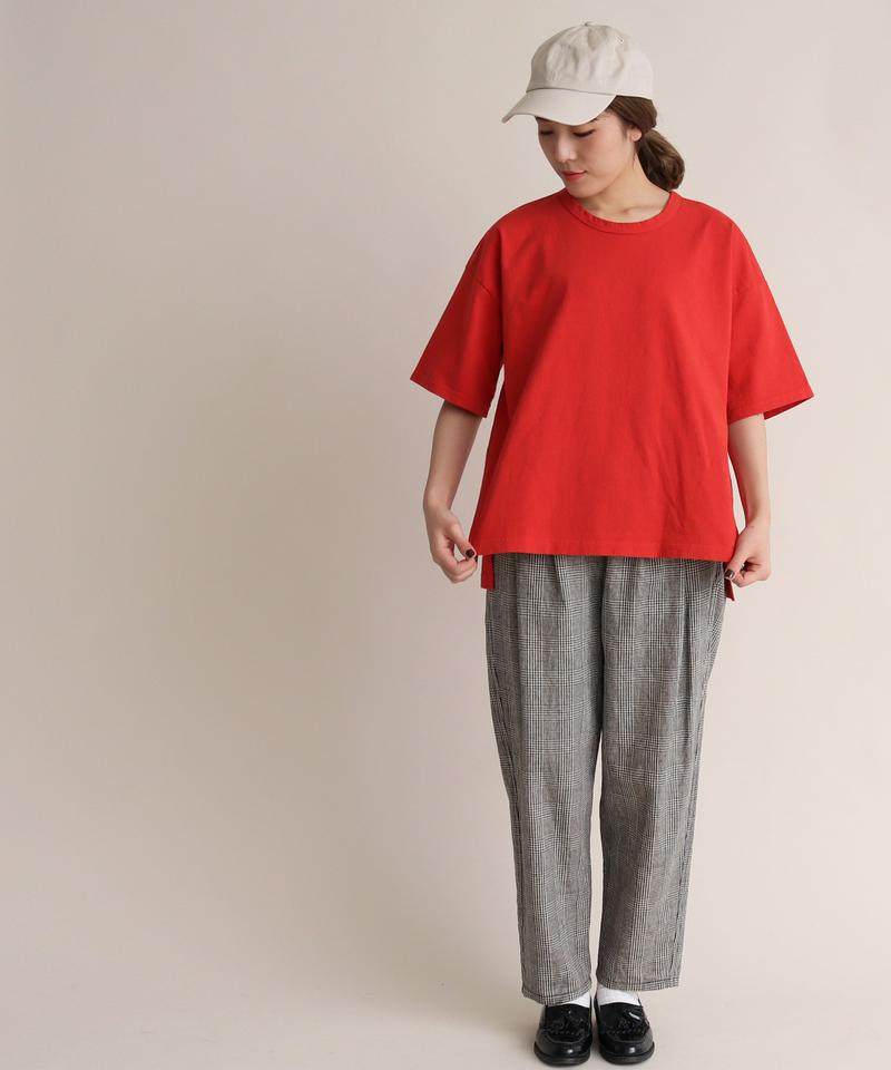 mat　USA18/－製品染め　クルーネックTシャツ