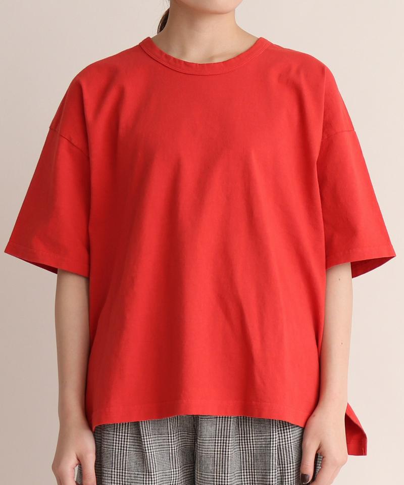 mat　USA18/－製品染め　クルーネックTシャツ
