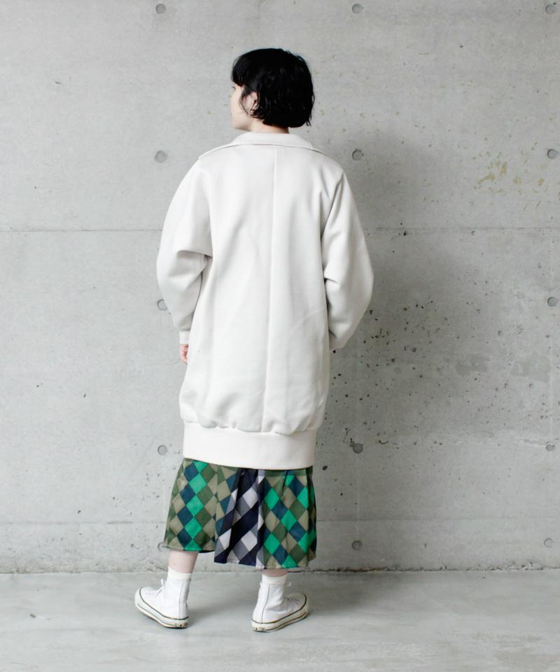 ○グログランダンボールハイネックブルゾン