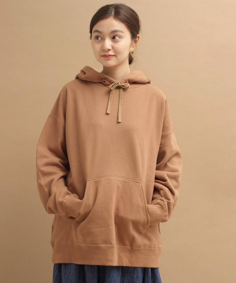 ○mat tight tension　裏毛フードプルオーバー
