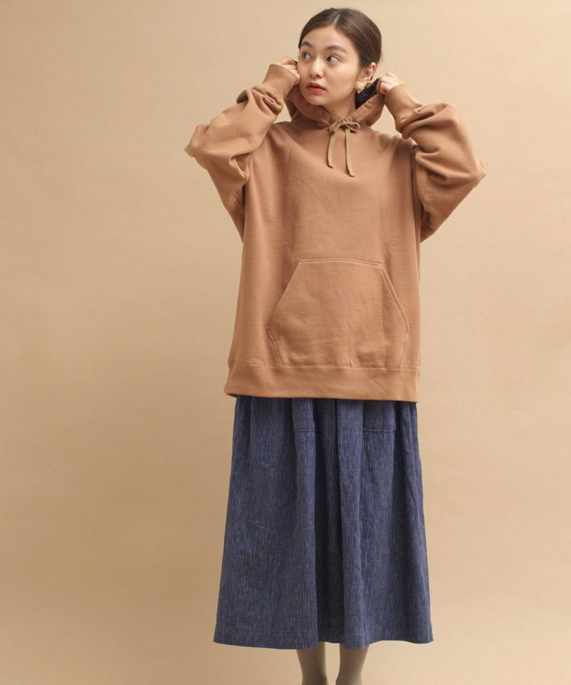 ○mat tight tension　裏毛フードプルオーバー