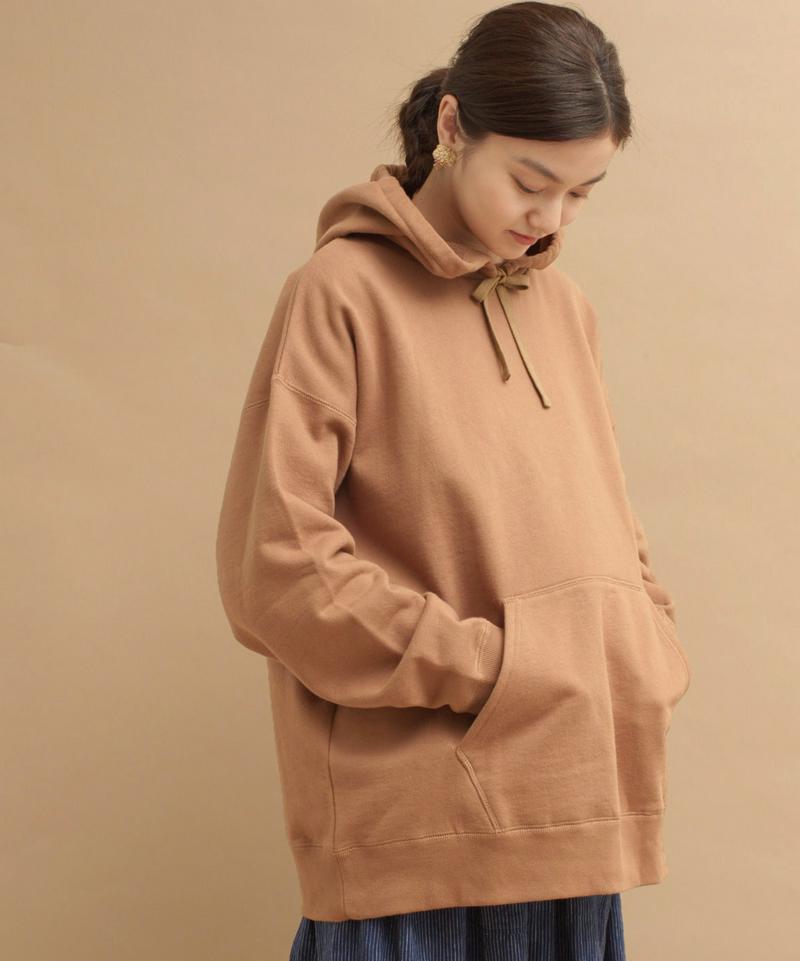 ○mat tight tension　裏毛フードプルオーバー