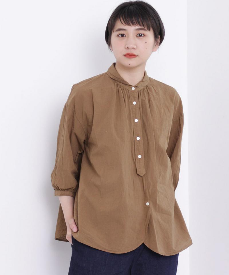 Voil Poplin　丸衿シャツ