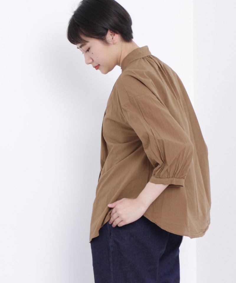 Voil Poplin　丸衿シャツ