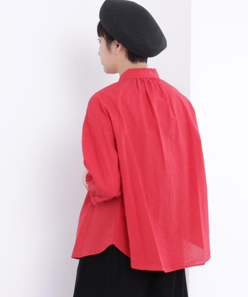 Voil Poplin　丸衿シャツ