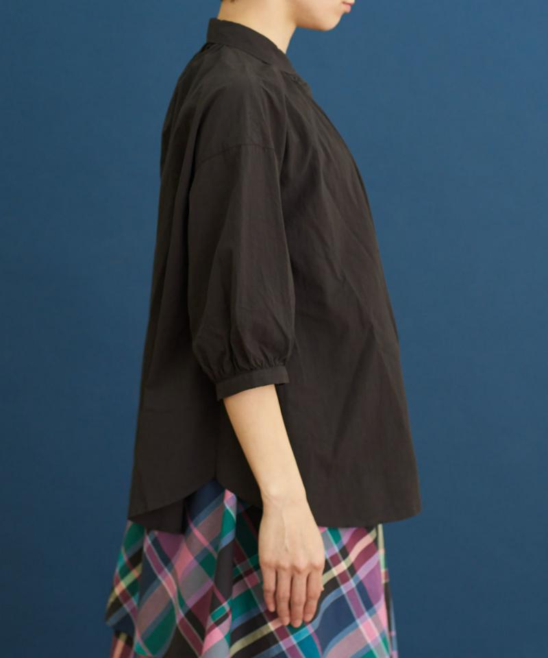 Voil Poplin　丸衿シャツ