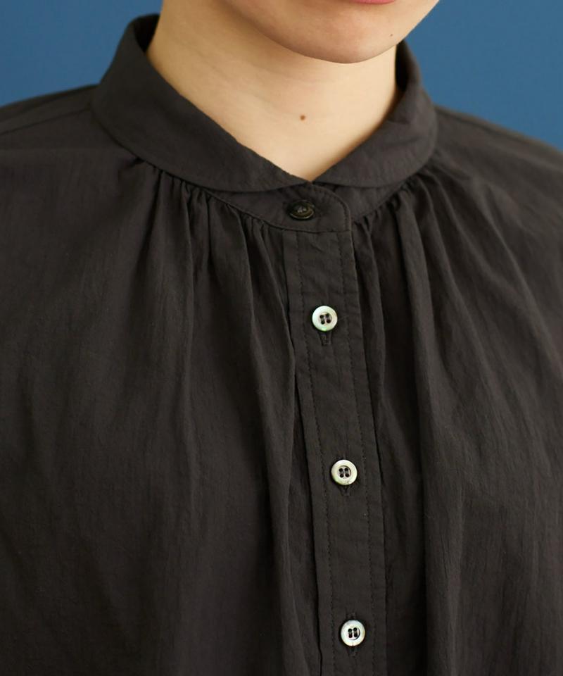 Voil Poplin　丸衿シャツ