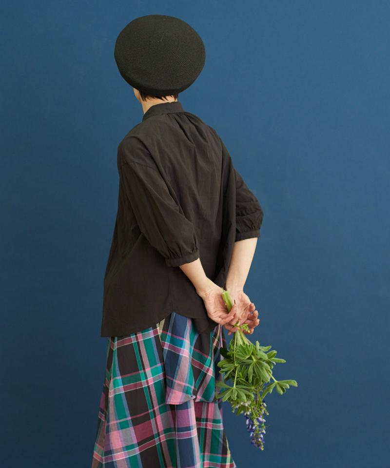 Voil Poplin　丸衿シャツ