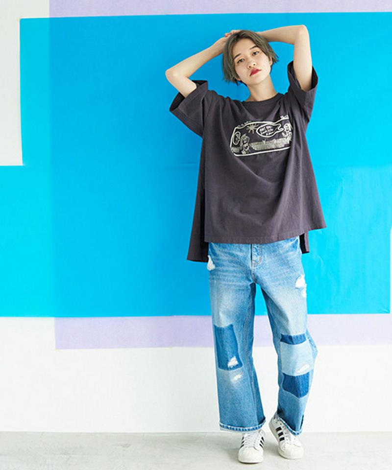 【×Terry Johnson 】嬉ぴぃ～ ビッグTシャツ