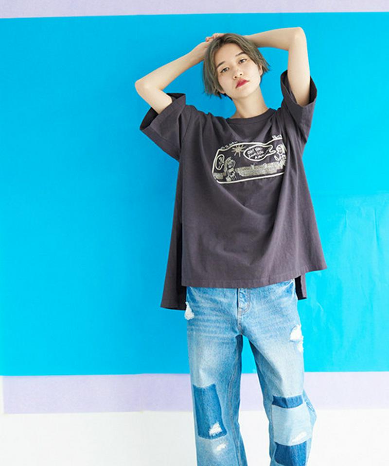 【×Terry Johnson 】嬉ぴぃ～ ビッグTシャツ