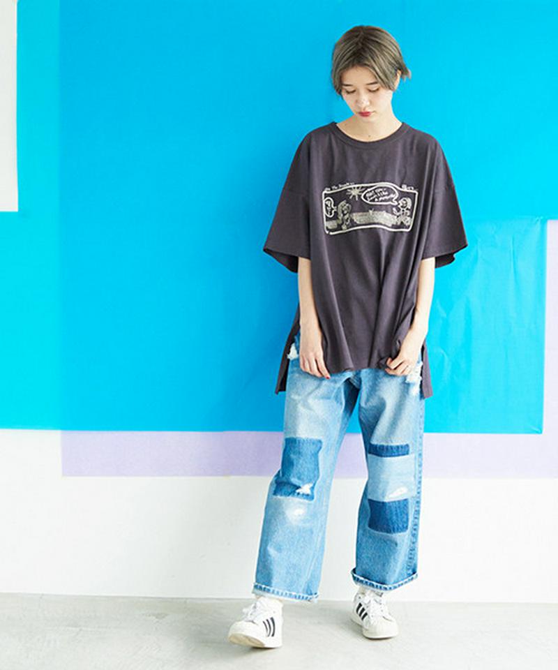【×Terry Johnson 】嬉ぴぃ～ ビッグTシャツ