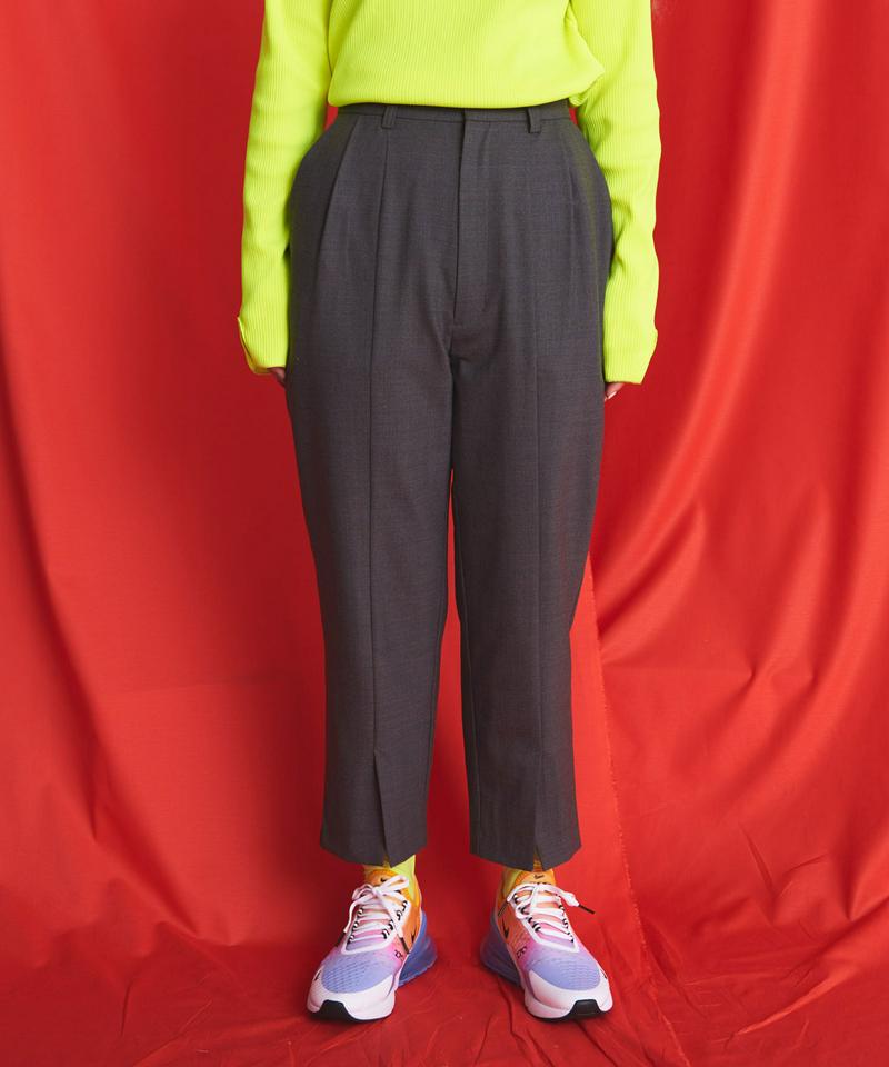 80/スーパー120オックスタックスリットパンツ