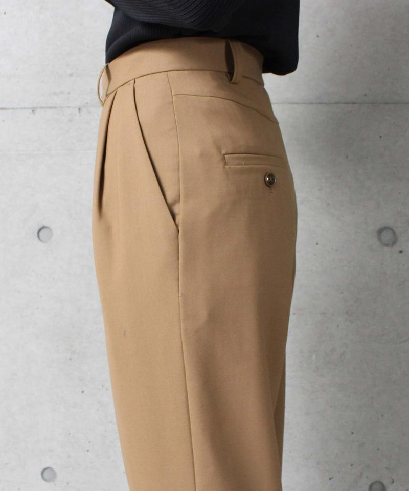80/スーパー120オックスタックスリットパンツ