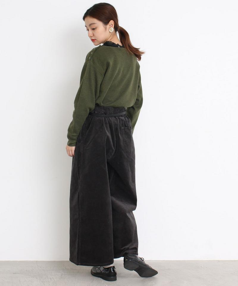 mat ストレッチコール　ワイドパンツ