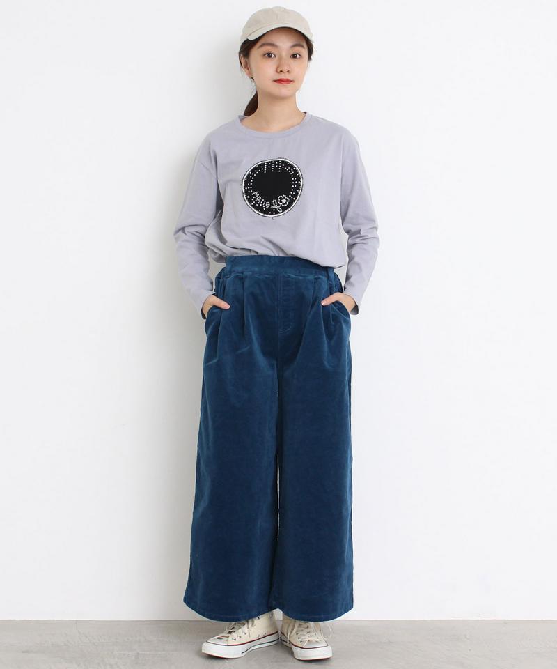 mat ストレッチコール　ワイドパンツ