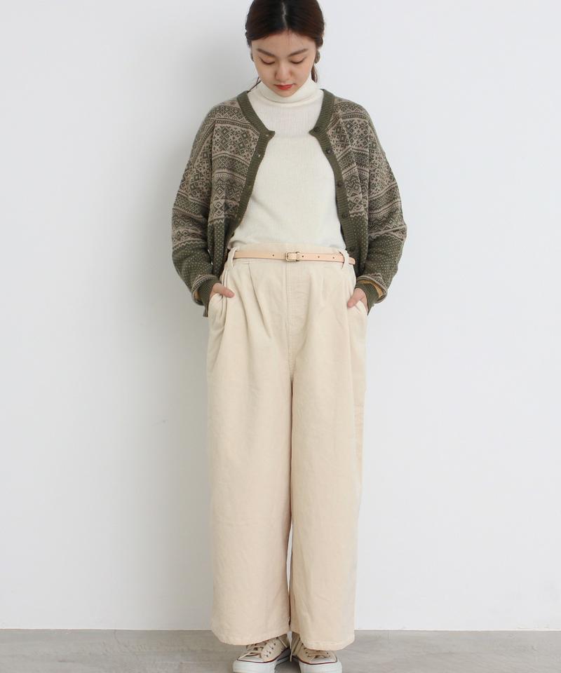 mat ストレッチコール　ワイドパンツ