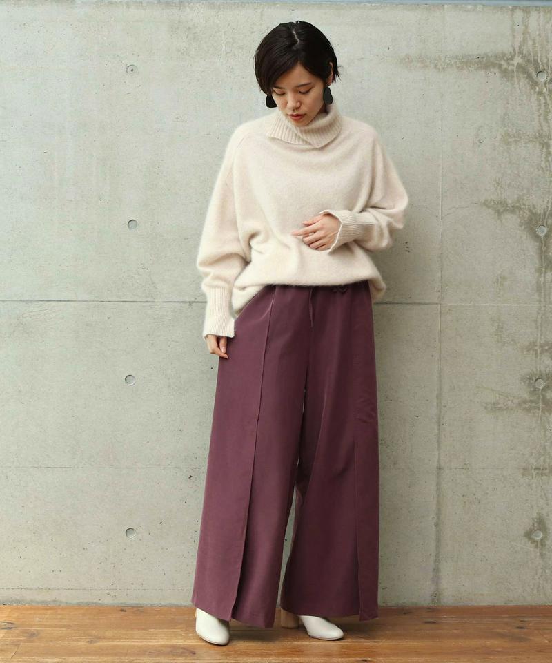 ◯モダールサイドスリットパンツ