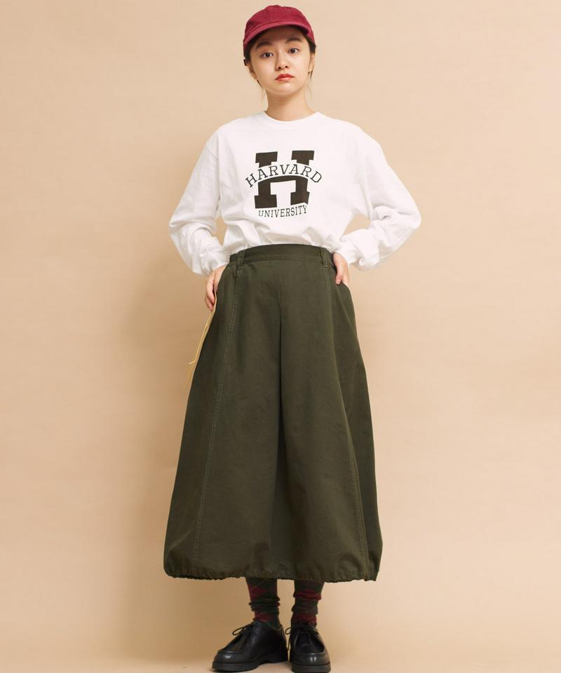 ○mat HARVARDロゴプリント ロンT