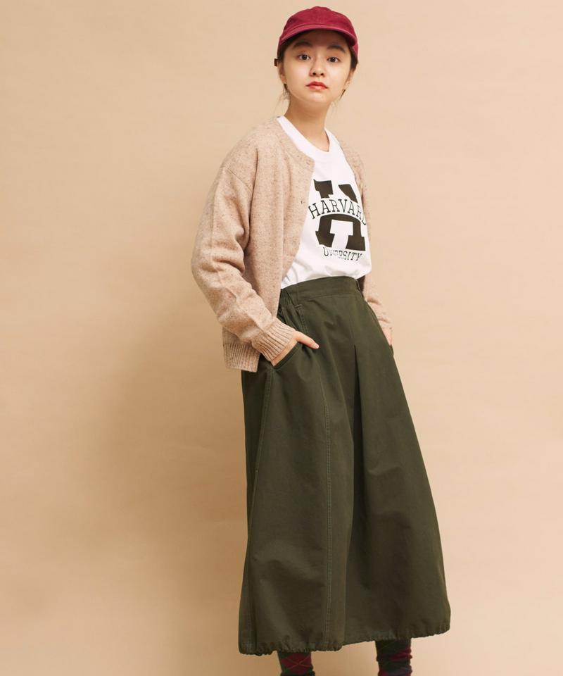 ○mat HARVARDロゴプリント ロンT