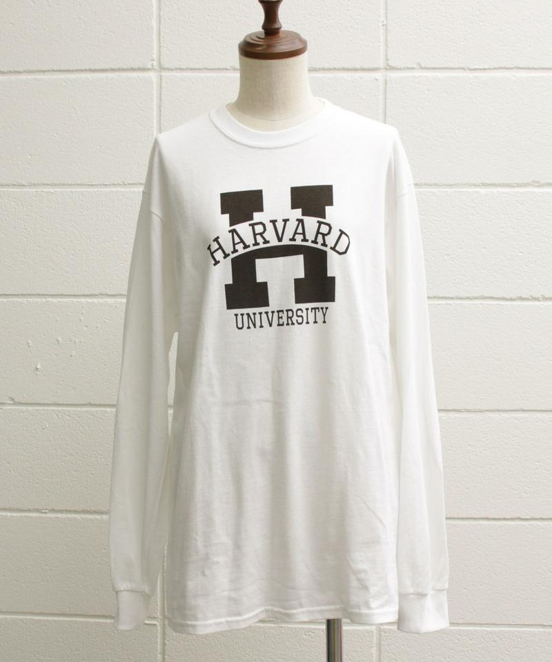 ○mat HARVARDロゴプリント ロンT