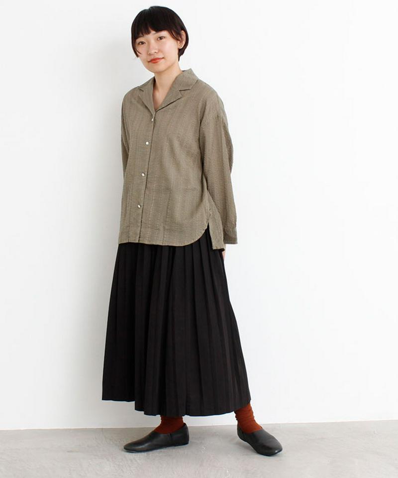 ○ダイレクトワッフル　パジャマシャツ