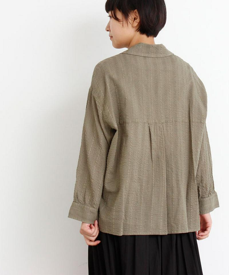 ○ダイレクトワッフル　パジャマシャツ