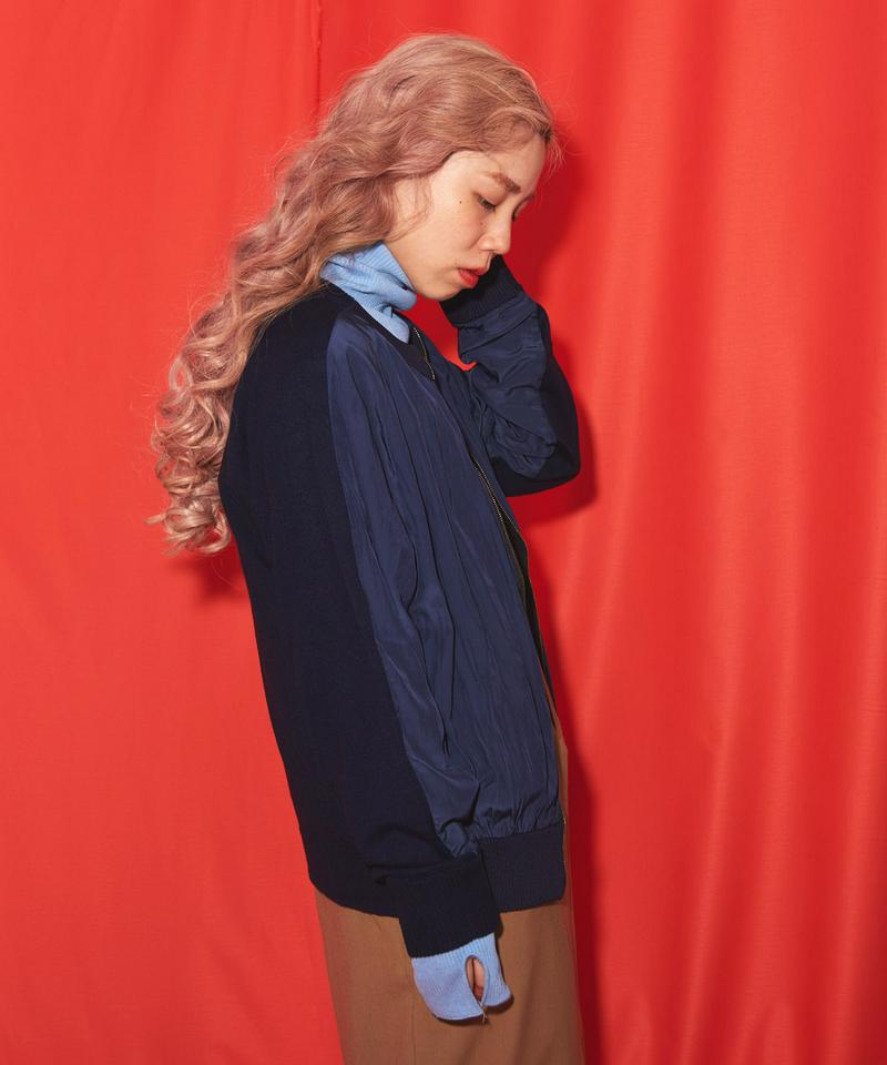 2/45wool アールデシンコンビ ブルゾン