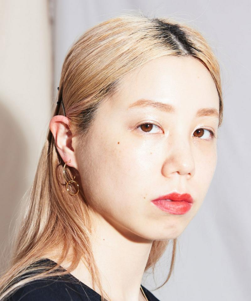 ○ダブルサークルピアス