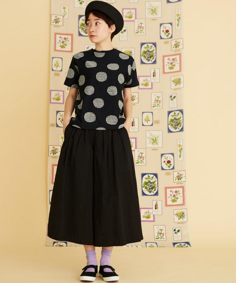△○BIG DOT ジャガード ゆるTシャツ