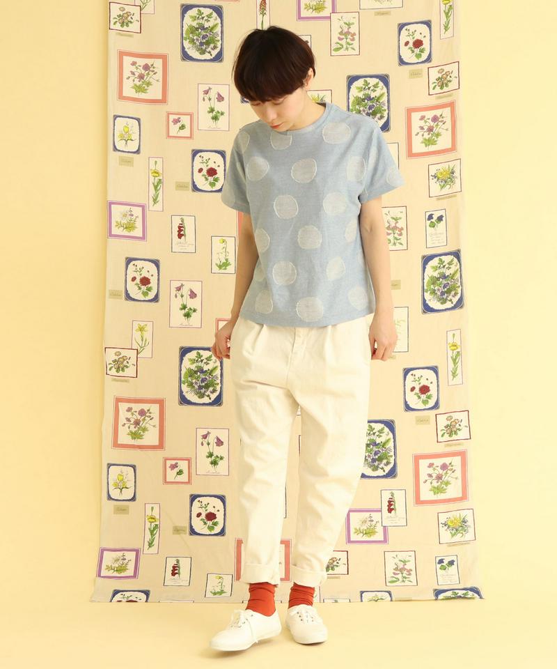 △○BIG DOT ジャガード ゆるTシャツ